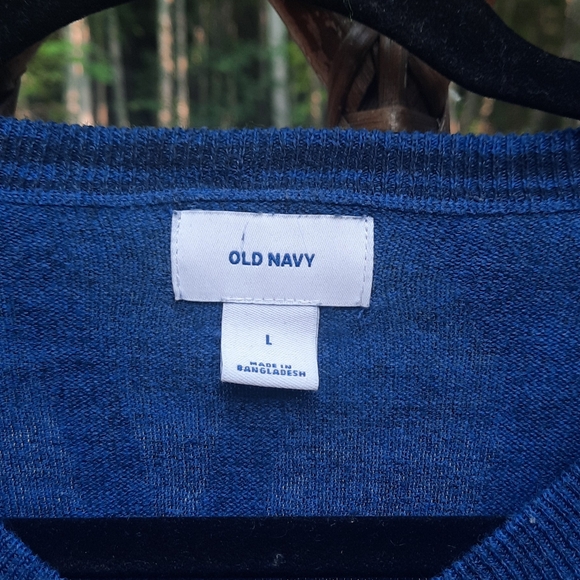 Blue Old Navy V-Neck Sweater - Picture 3 of 5